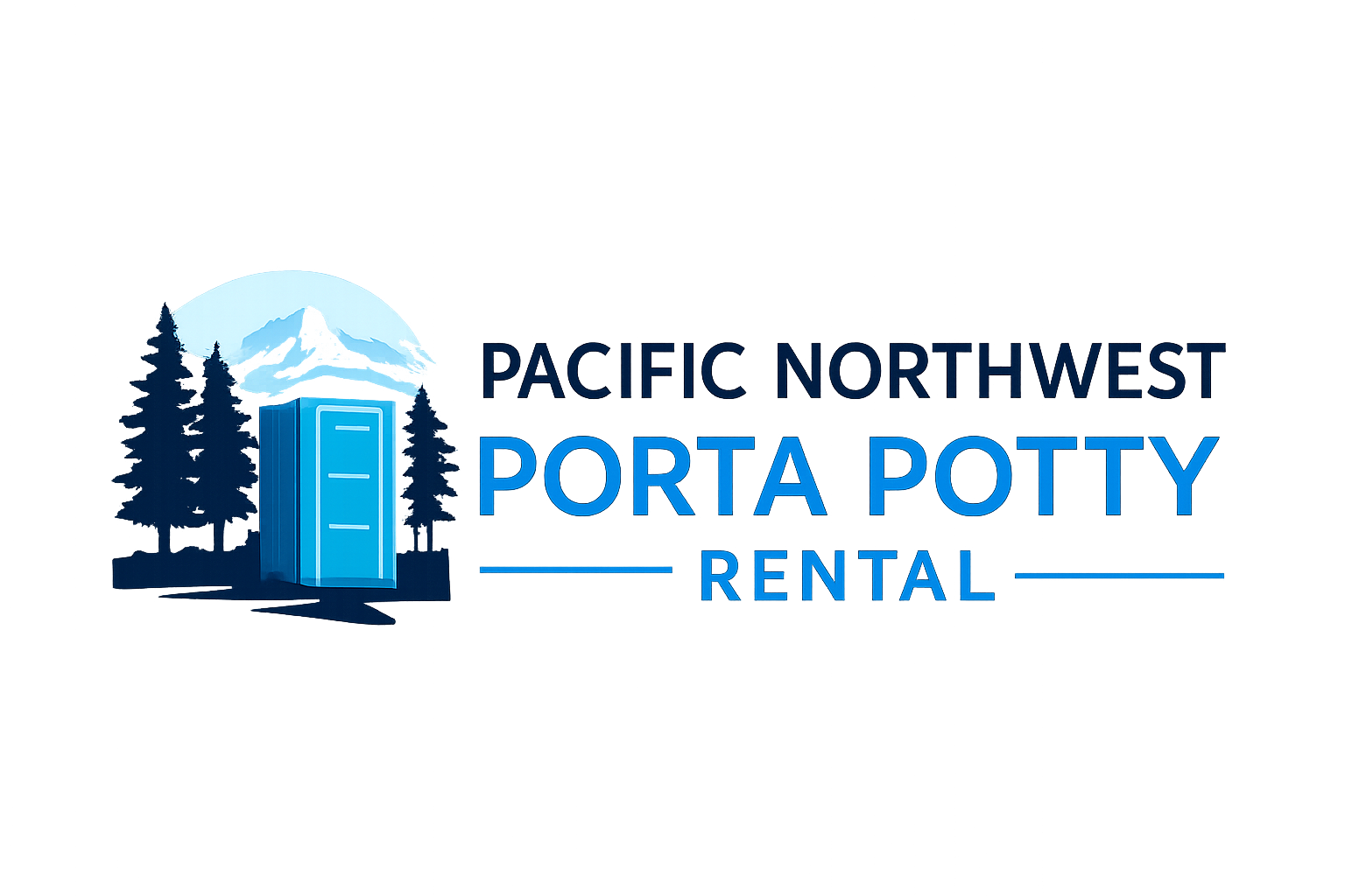 pacific northwest porta potty rental logo